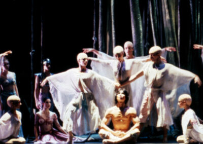 Gautama Buddha, Houston Ballet, 1989. Choreographer Christopher Bruce. Soloist Li Cunxin 1
